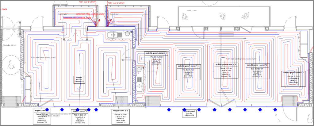 Etude et dimensionnement de plancher chauffant